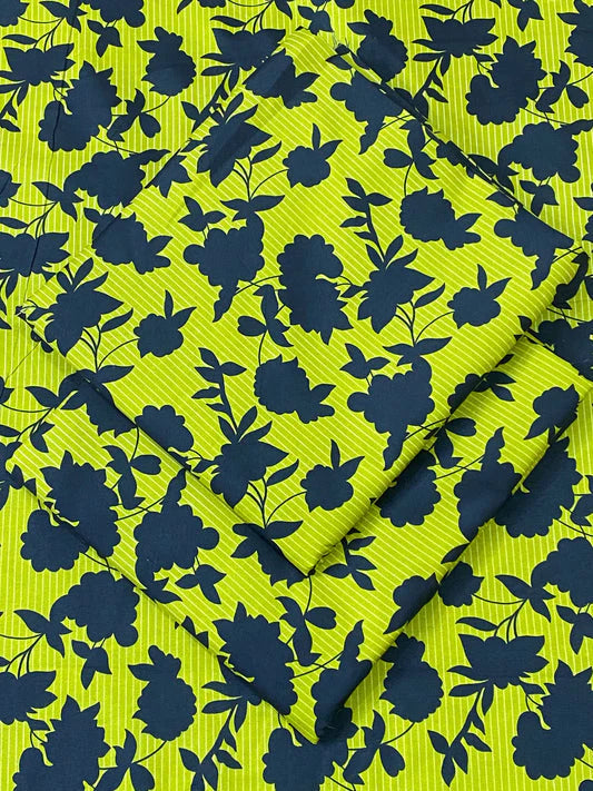 FLORAL PRINTED 2PC SUIT