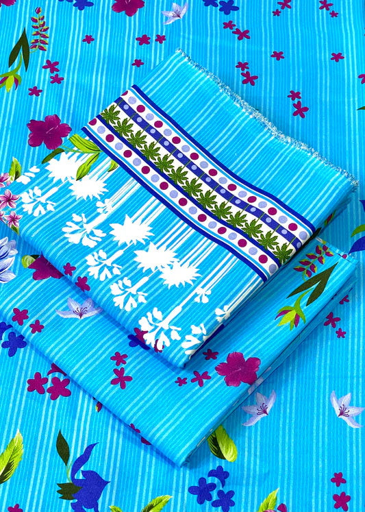 FLORAL PRINTED 2PC SUIT