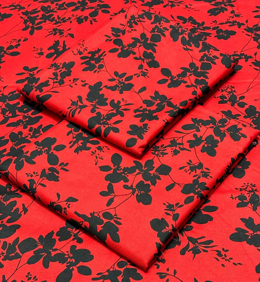 FLORAL PRINTED 2PC SUIT