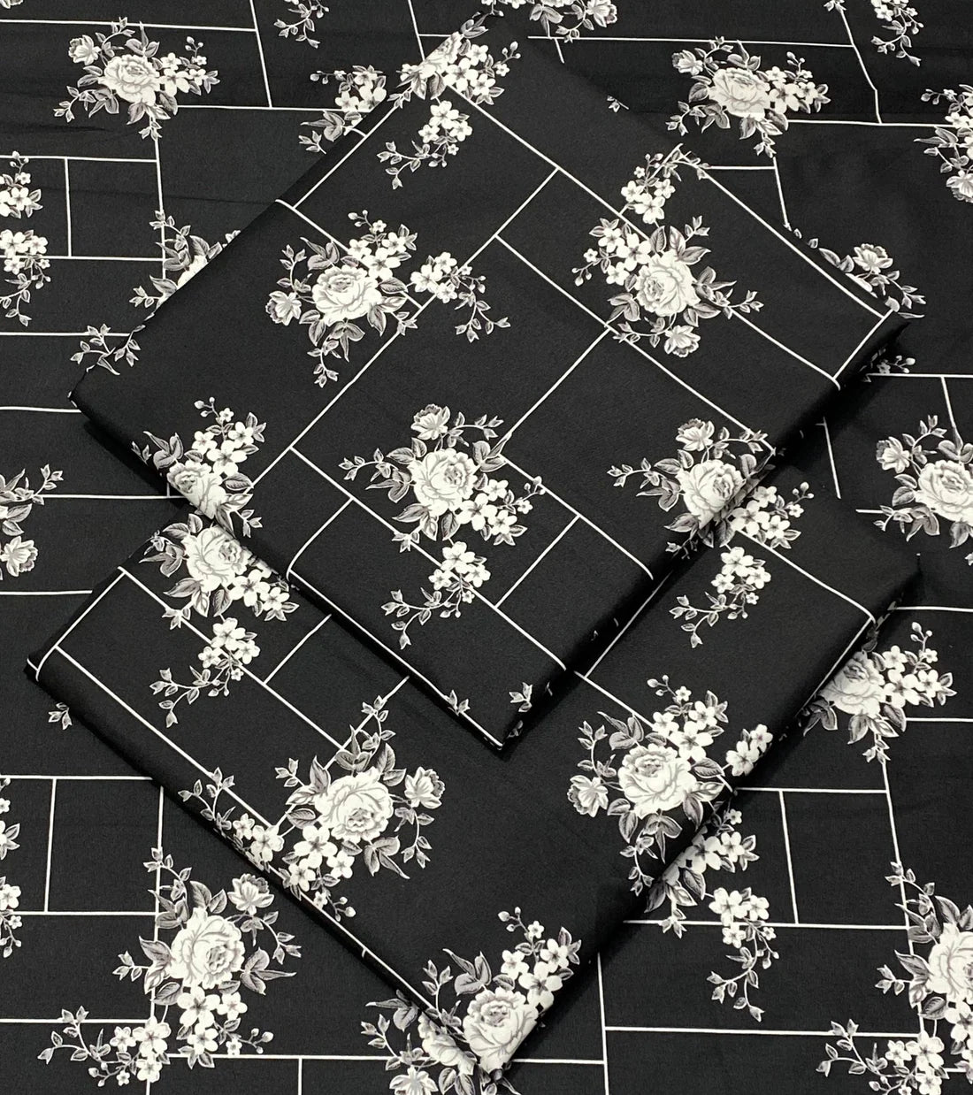 FLORAL PRINTED 2PC SUIT