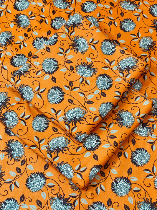 FLORAL PRINTED 2PC SUIT