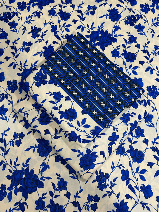 FLORAL PRINTED 2PC SUIT