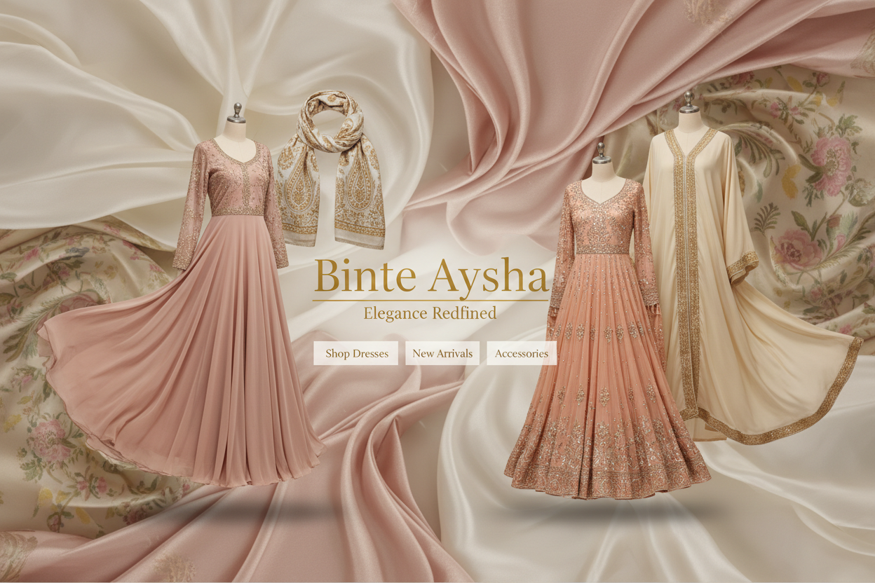 clothing banner related to my store 