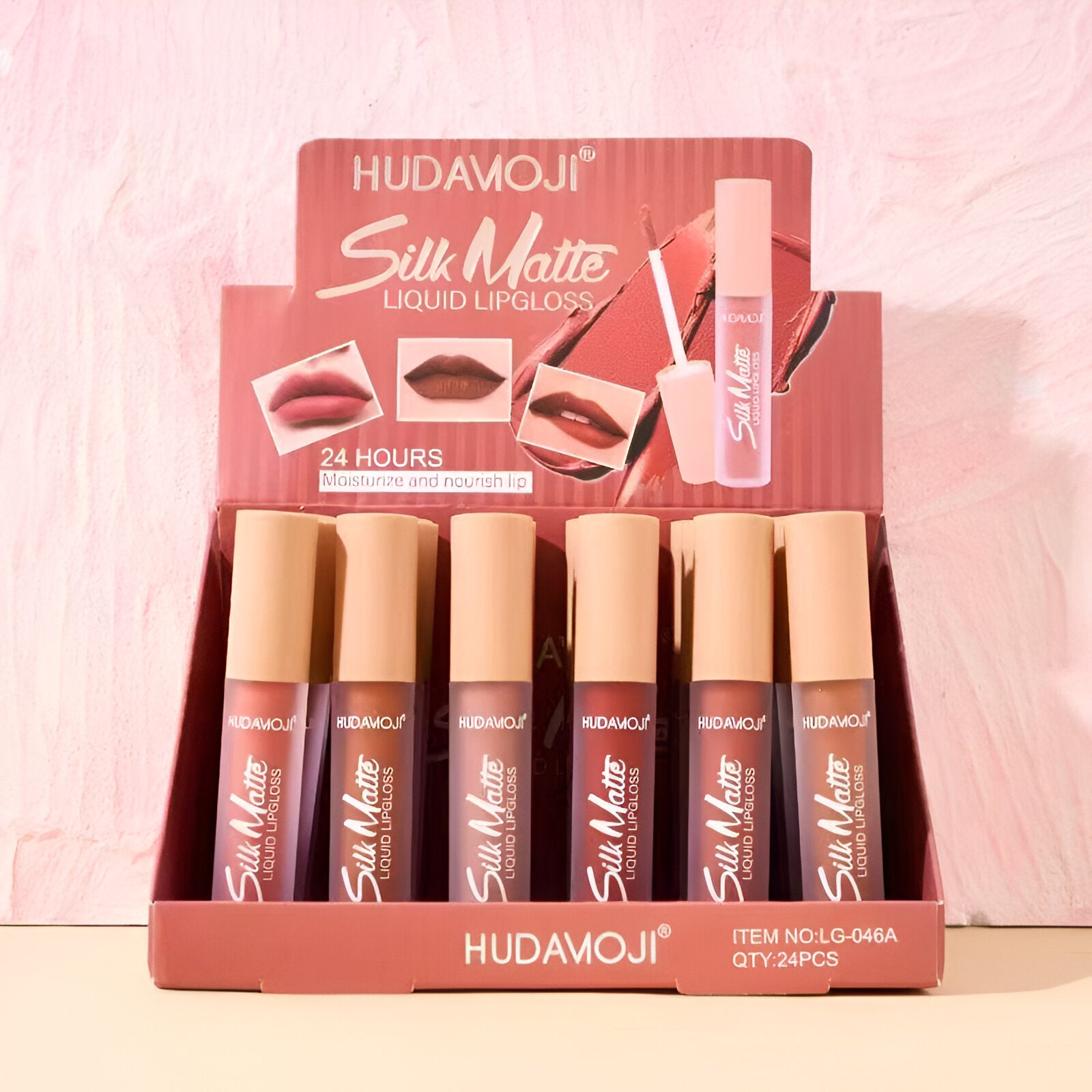 HUDAVOJI Lip Glow Custom Three set Colours